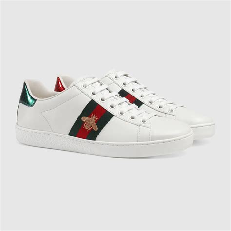 basket gucci femme blanche pas cher|Baskets Gucci pour femme .